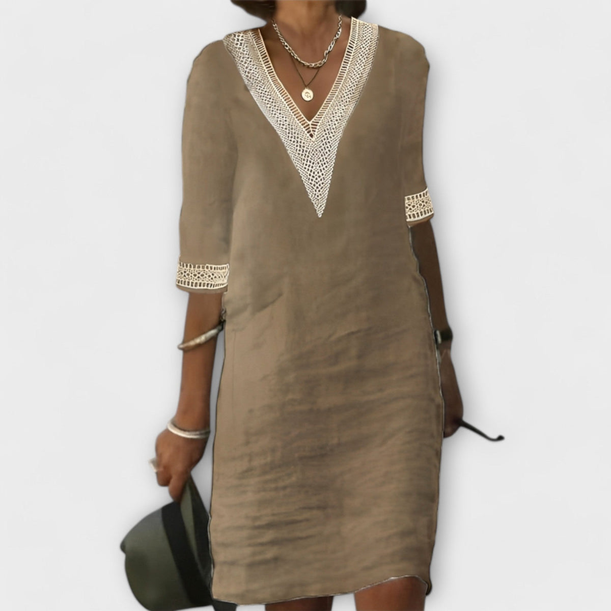 Women's cotton and linen dresses