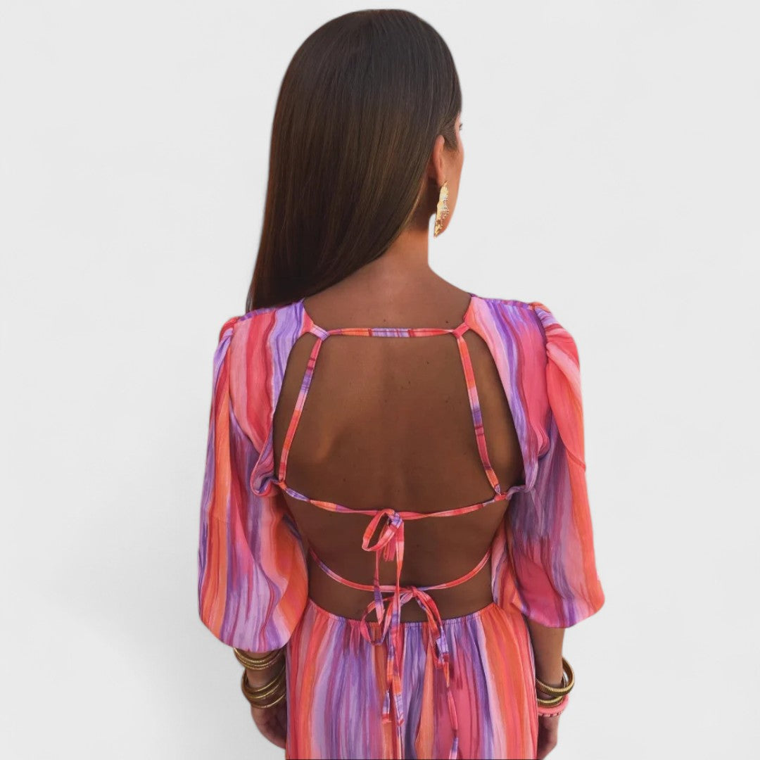Paloma - Elegant cutout dress