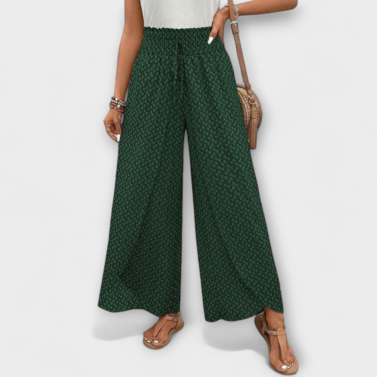 Chiara - Elegant wide-leg trousers