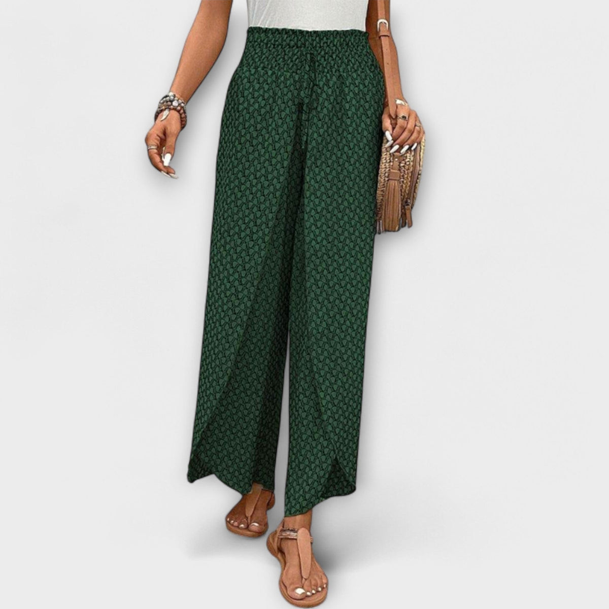 Chiara - Elegant wide-leg trousers