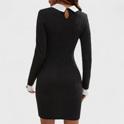 Fatima - Elegant dress with collar