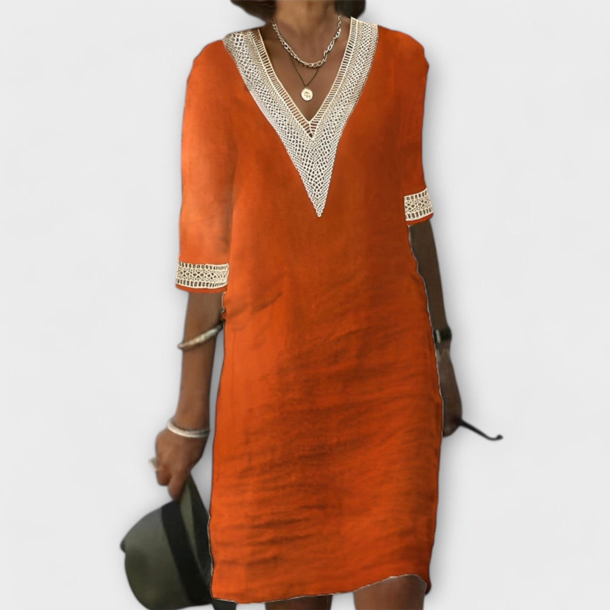 Women's cotton and linen dresses