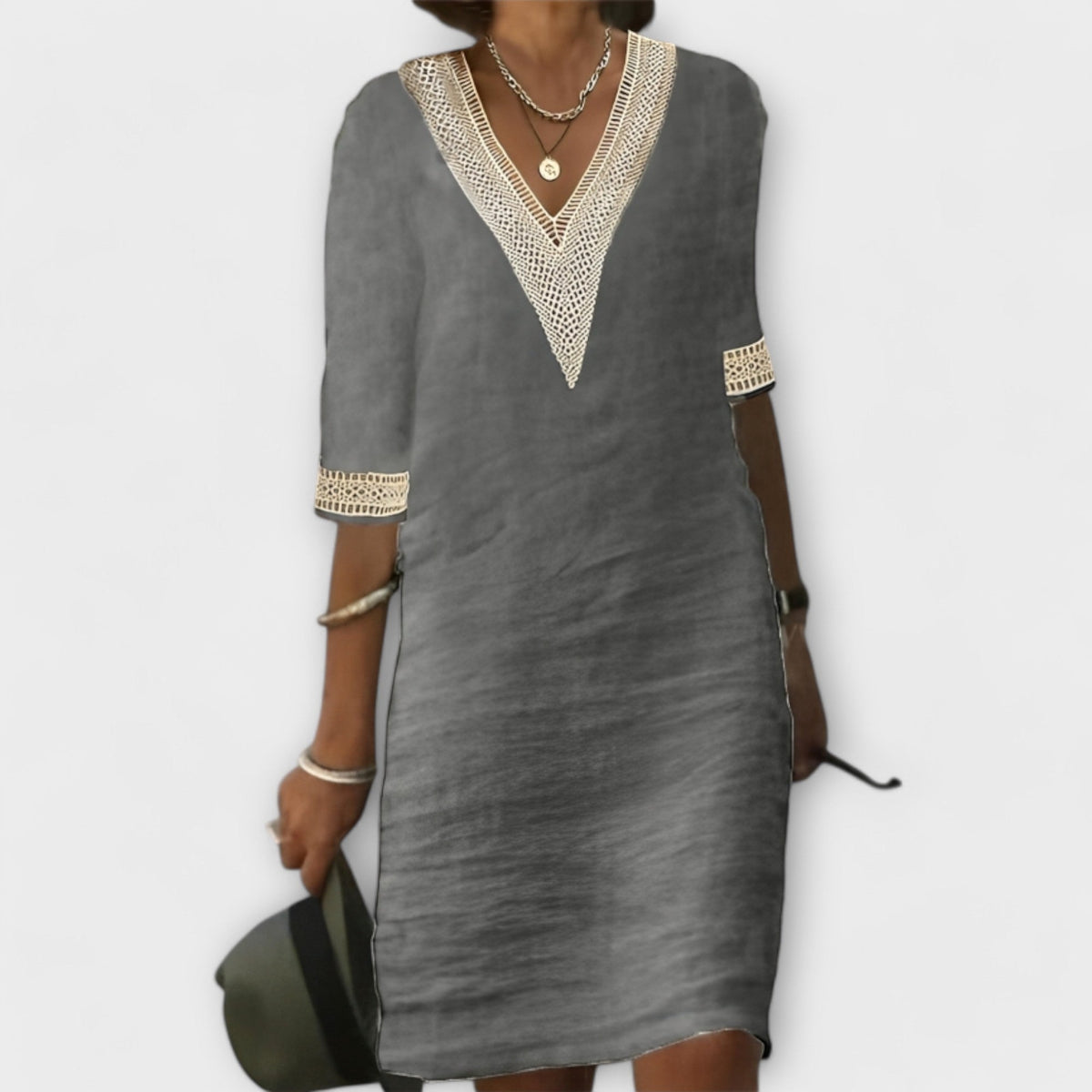 Women's cotton and linen dresses