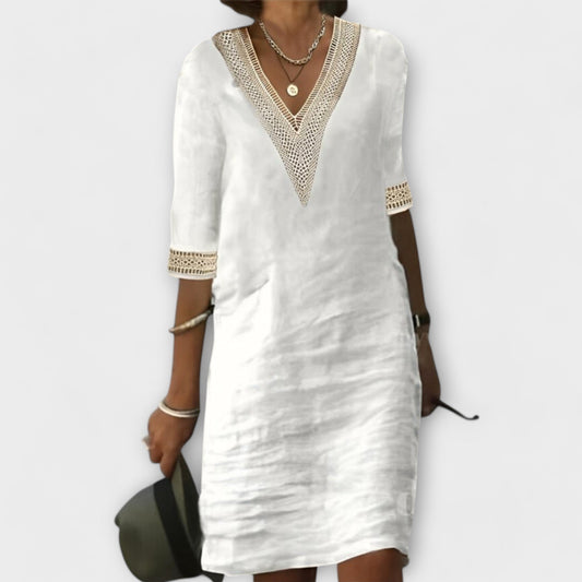 Women's cotton and linen dresses