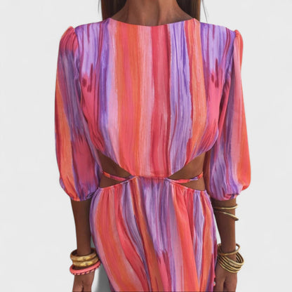 Paloma - Elegant cutout dress