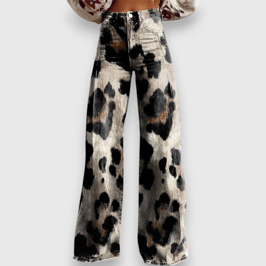 Tavira – Trousers with an exotic pattern
