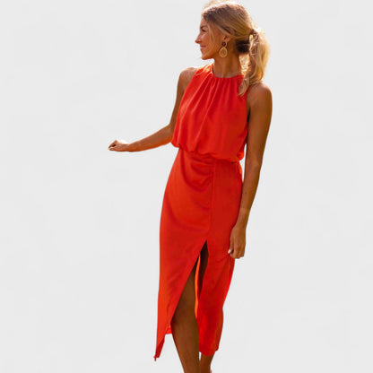 Liene - Elegantní midi šaty