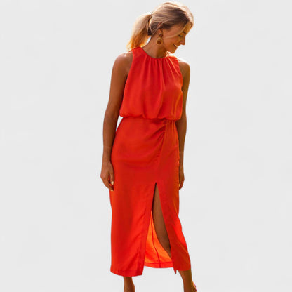 Liene - Elegantní midi šaty