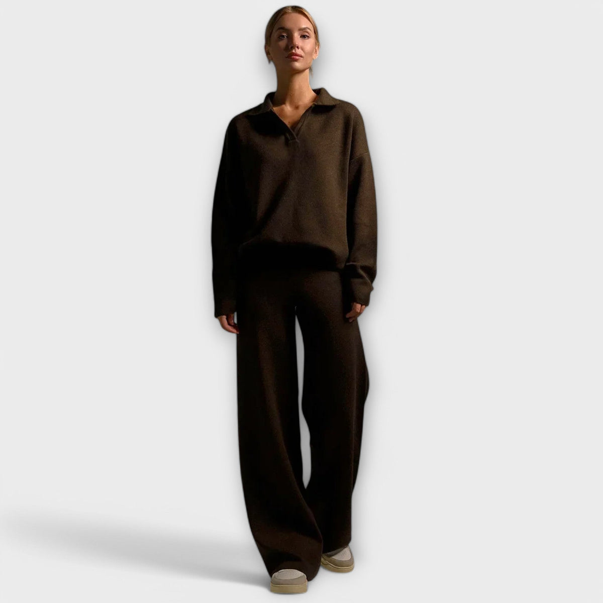 Women's jumpsuit with belt