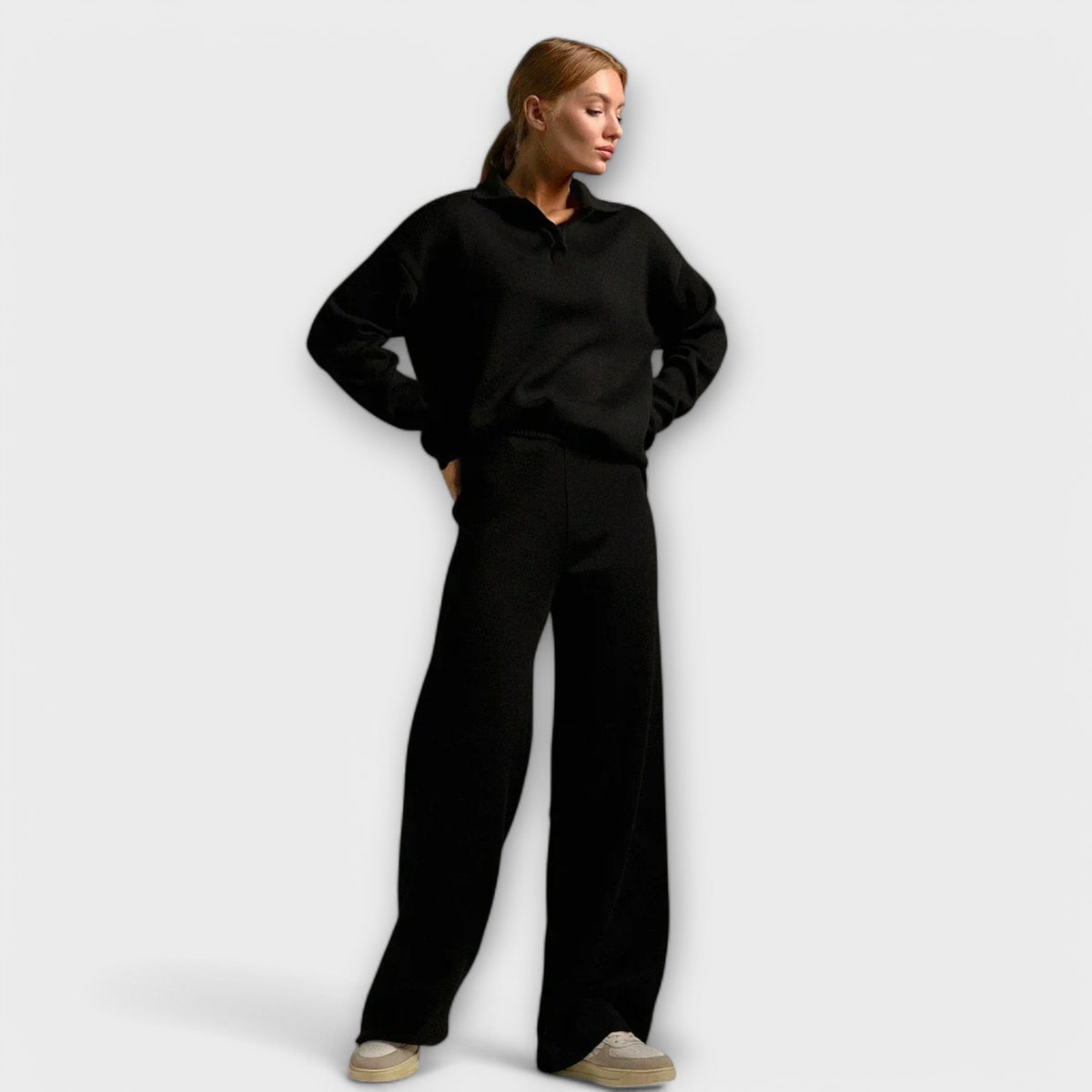 Women's jumpsuit with belt