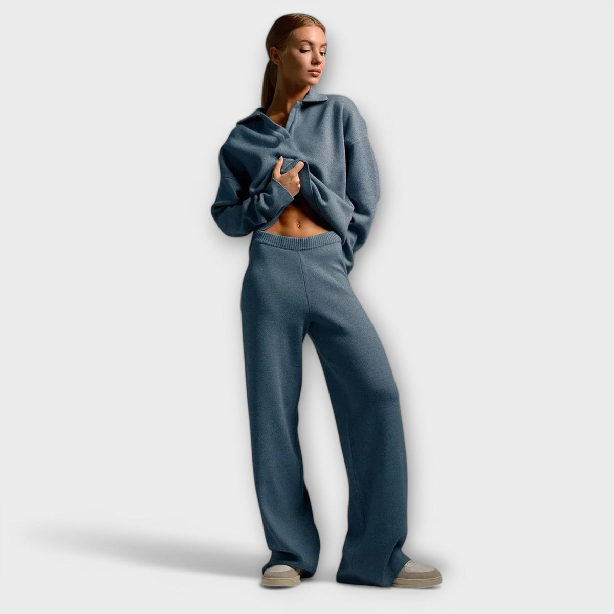 Women's jumpsuit with belt