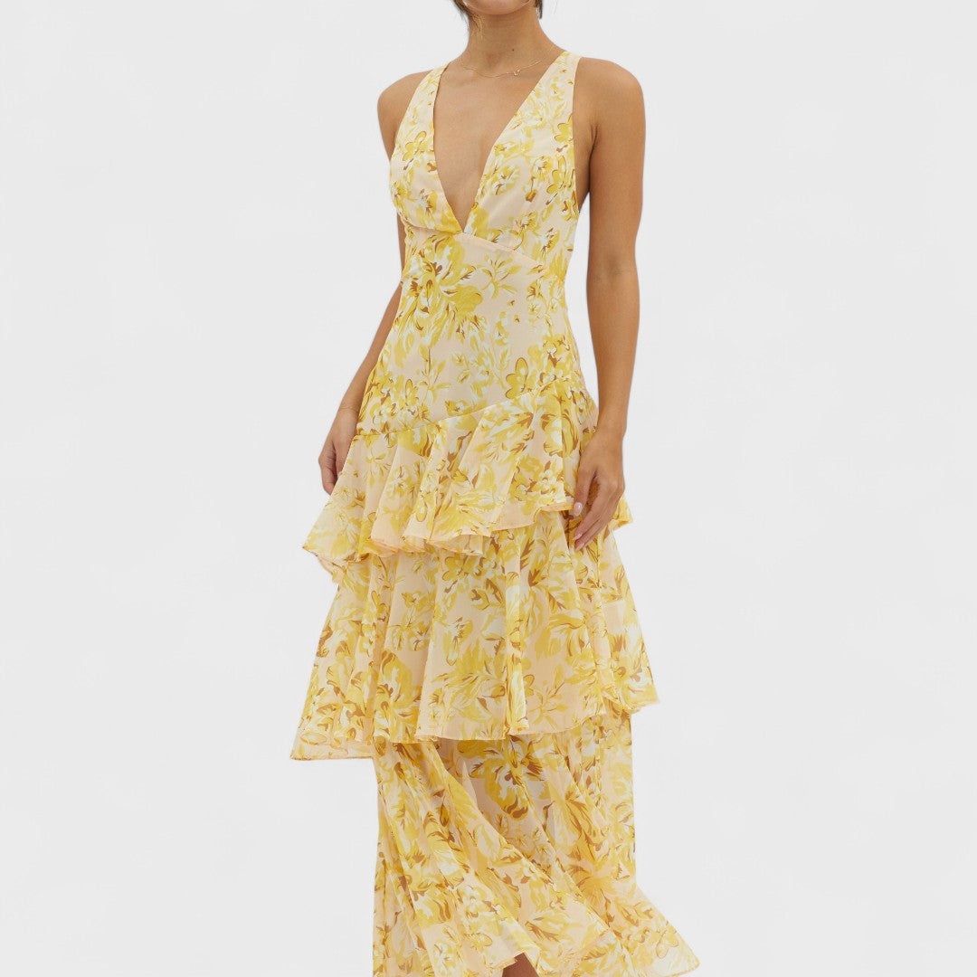 Faye - Fiore Turno Midi Dress