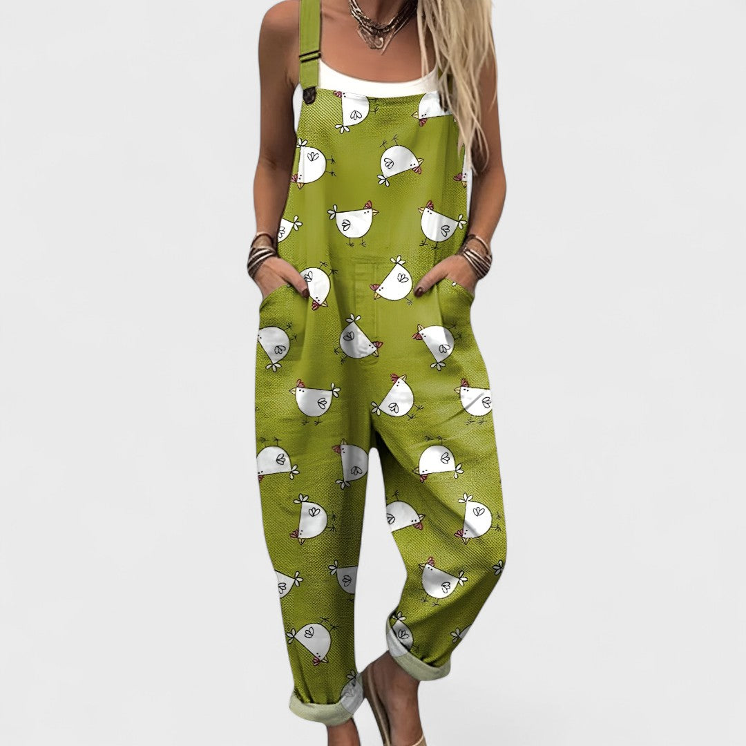 Anja - Comfortable and elegant loose-fitting jumpsuit