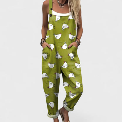 Anja - Comfortable and elegant loose-fitting jumpsuit