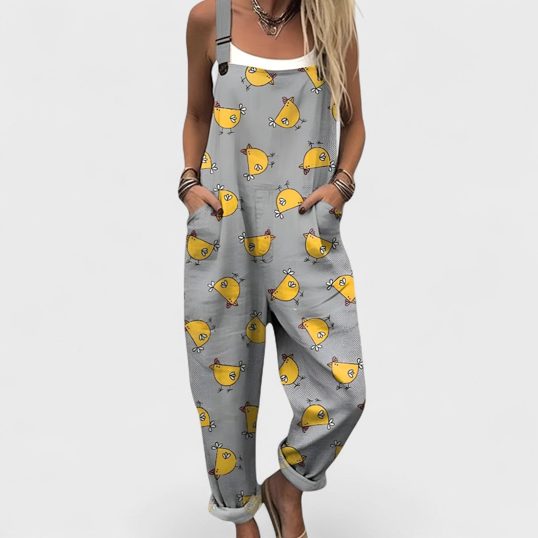 Anja - Comfortable and elegant loose-fitting jumpsuit