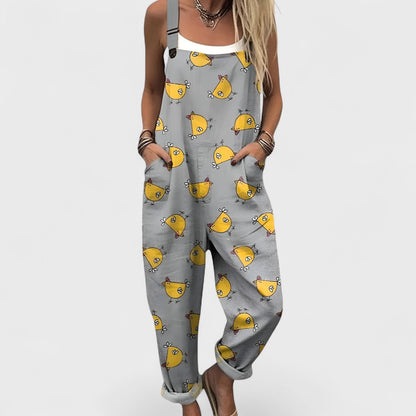Anja - Comfortable and elegant loose-fitting jumpsuit