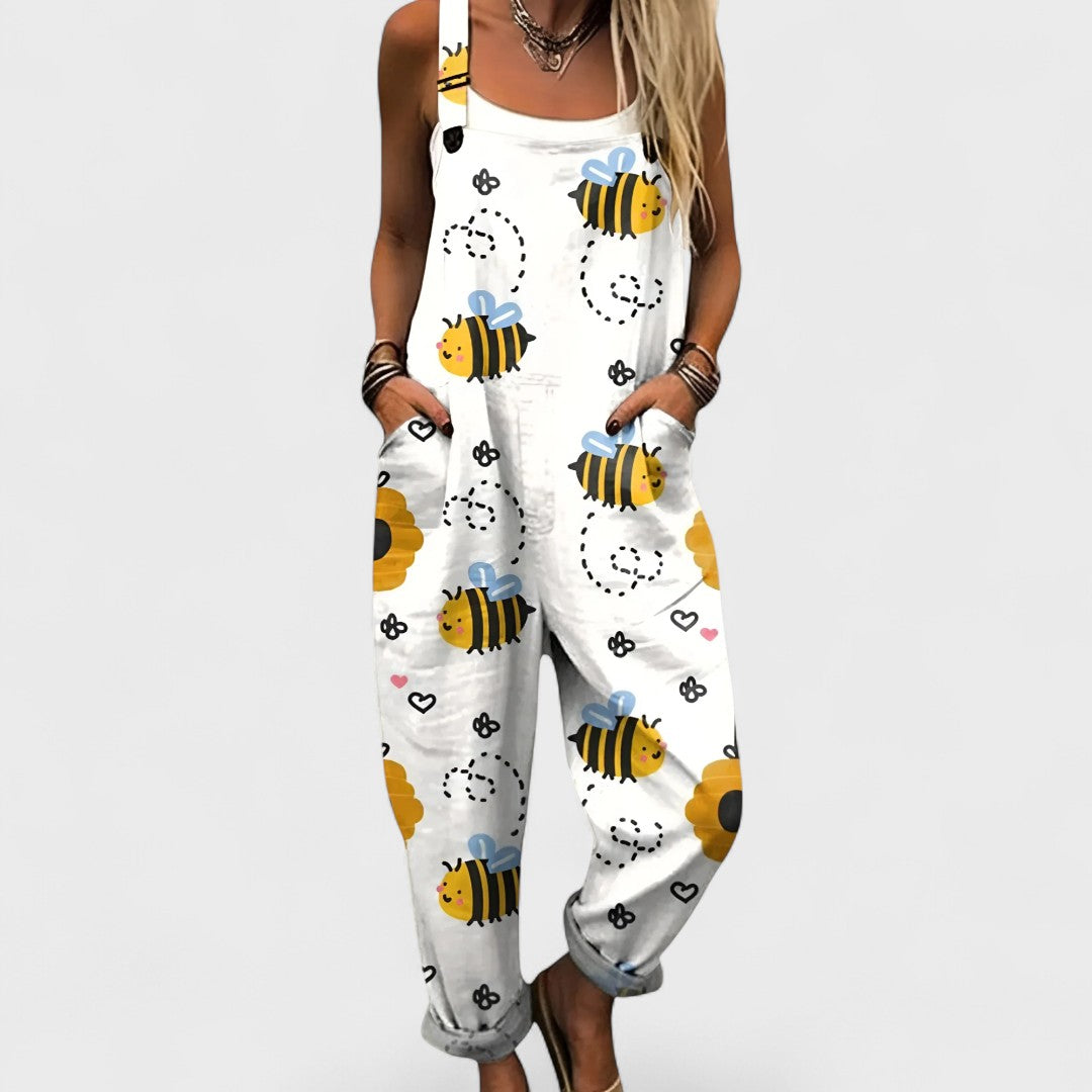 Anja - Comfortable and elegant loose-fitting jumpsuit