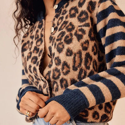 Chloé Halenky s leopardím vzorem