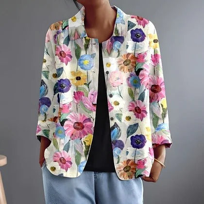 Melánie | Kopretiny a sasanky na krémové