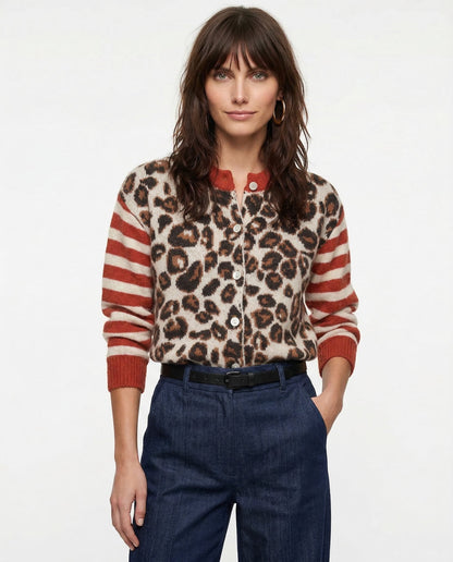 Chloé Halenky s leopardím vzorem