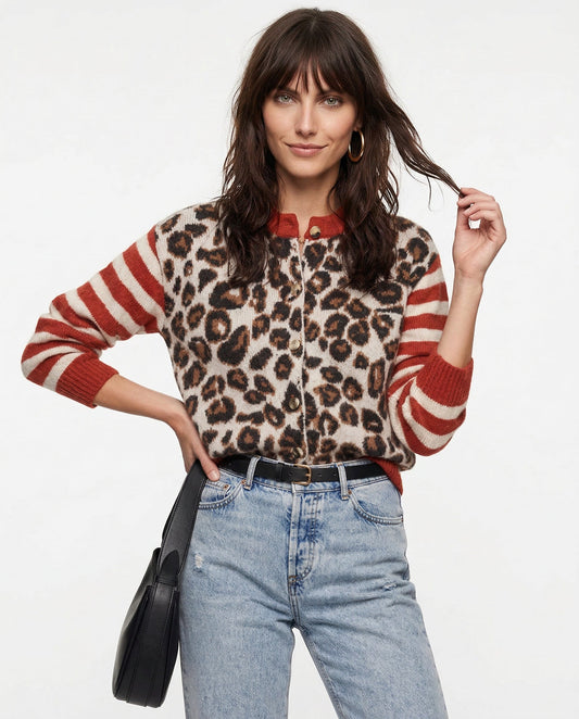 Chloé Halenky s leopardím vzorem