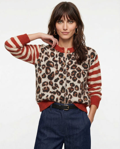 Chloé Halenky s leopardím vzorem